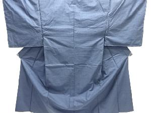 未使用品　亀甲絣織り出し西陣お召男物着物アンサンブル(キングサイズ)